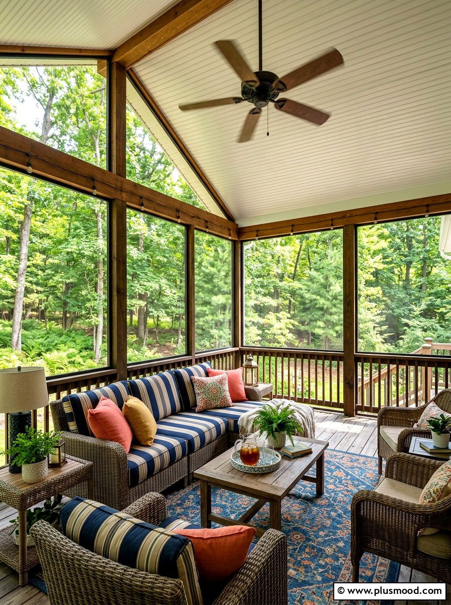 Screened In Porch - 25 summer outdoor living patio ideas