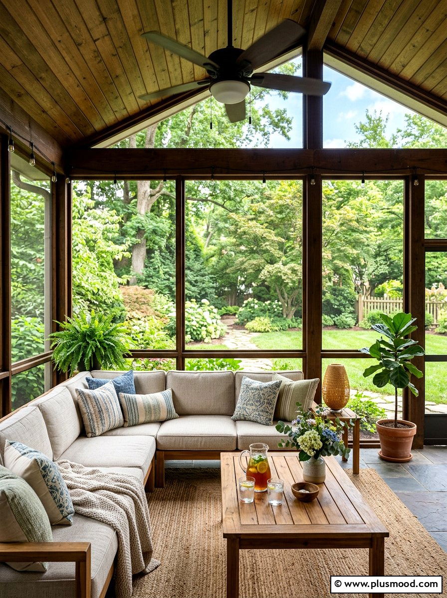 Screened Porch Furniture - 25 beautiful summer porch ideas