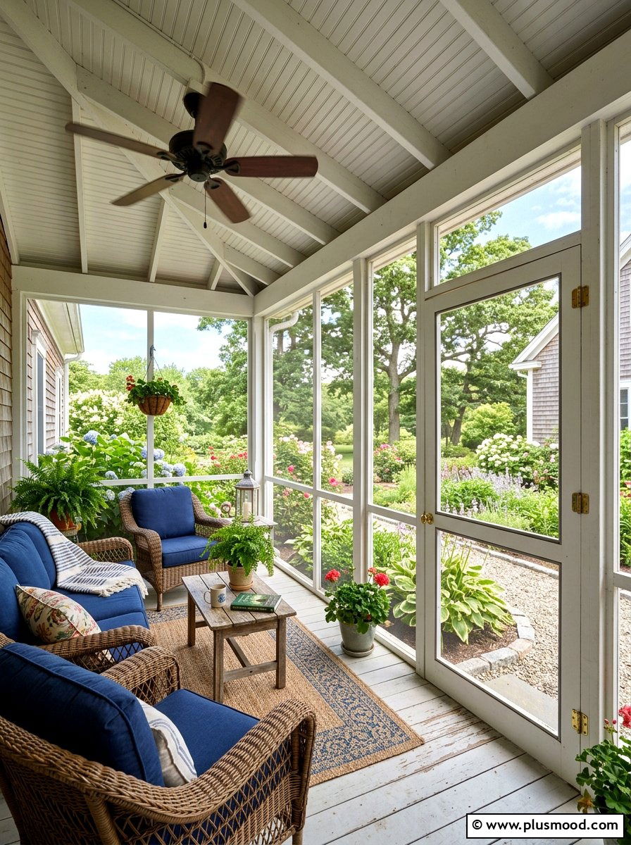 Screened in farmhouse porch - 25 summer farmhouse porch ideas