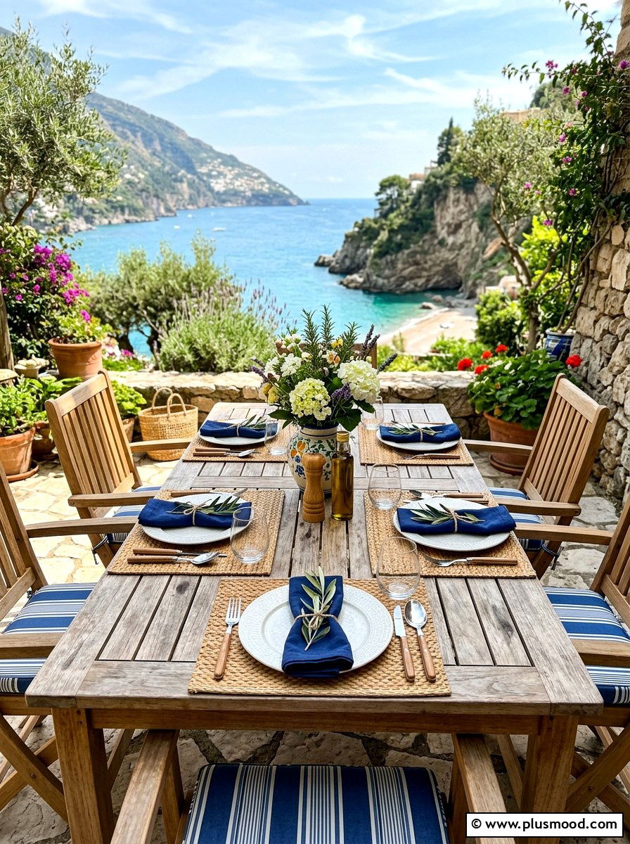 Seagrass Placemat Dining Table - 25 summer dining table ideas for summer
