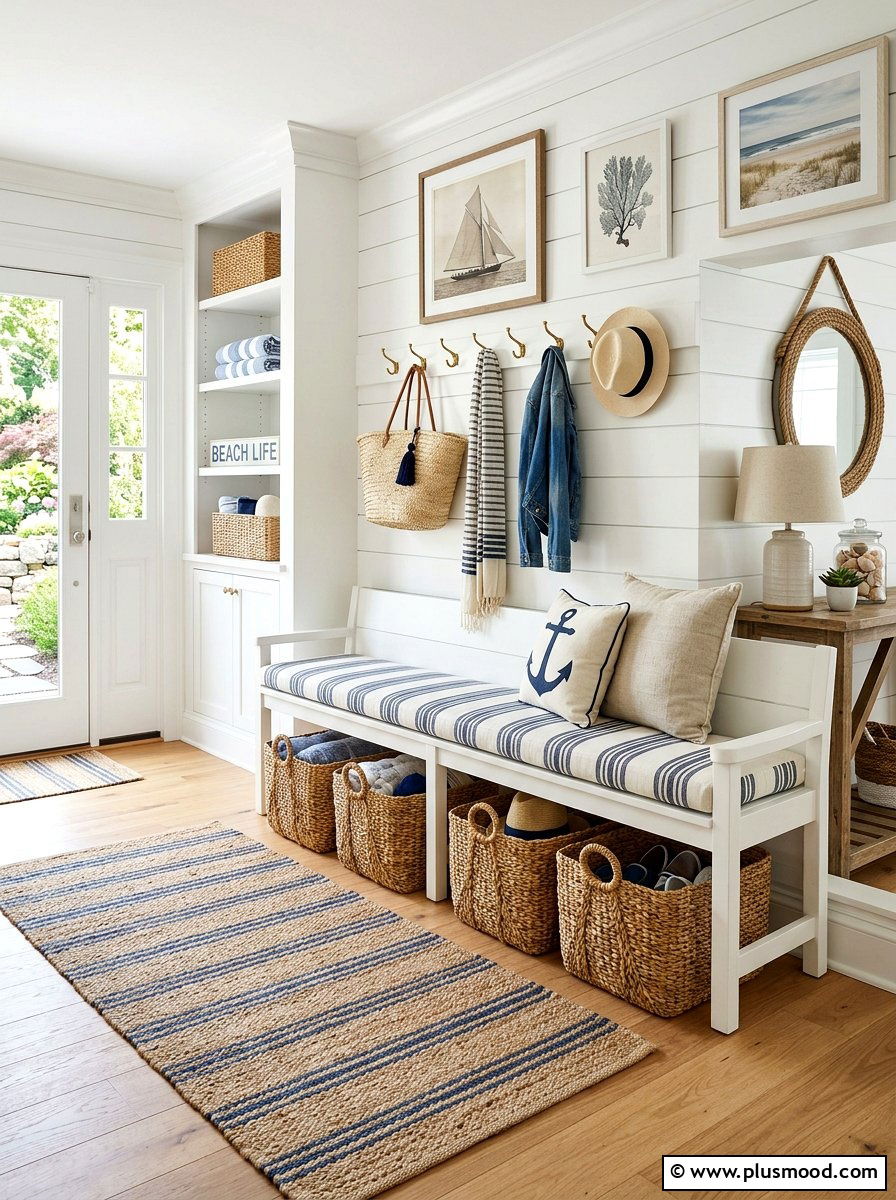 Seagrass storage baskets - 25 trending summer home decor ideas