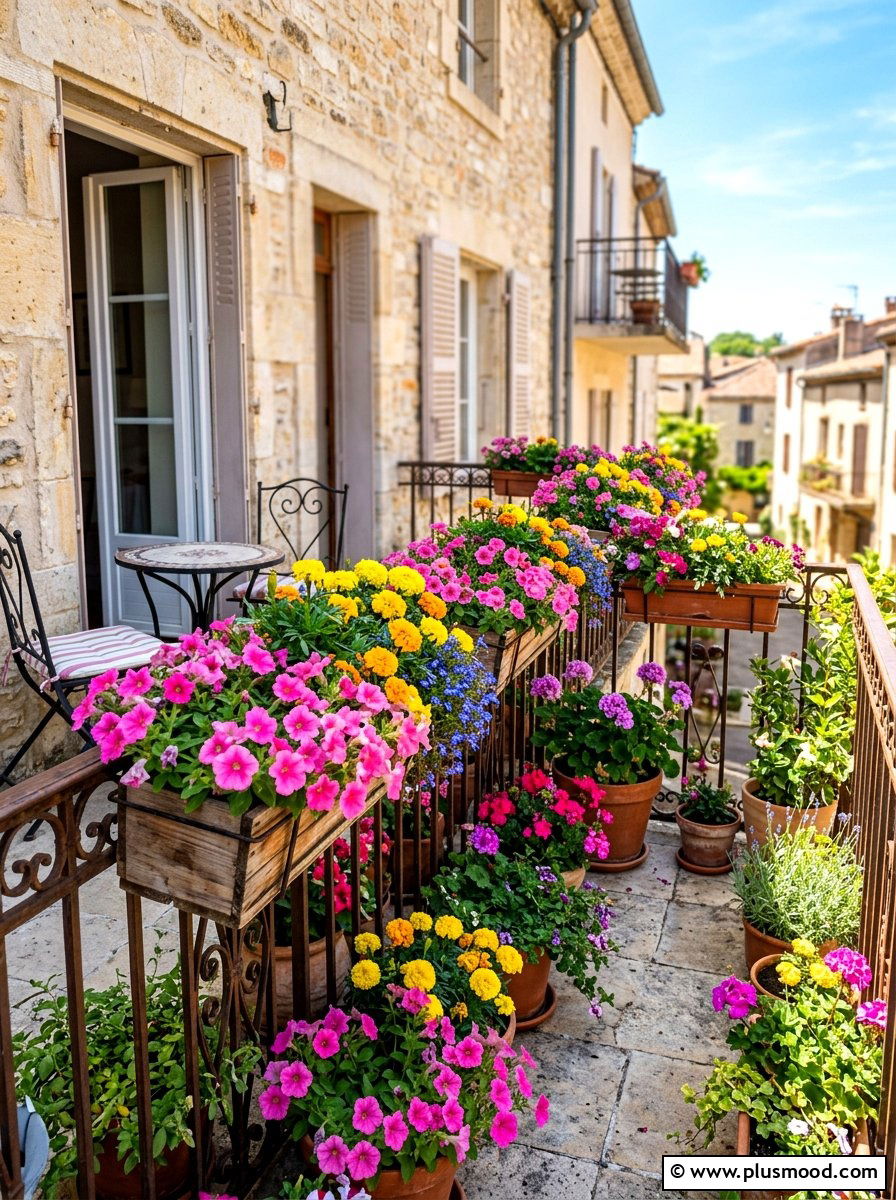 Seasonal Balcony Flowers - 25 summer balcony refresh ideas