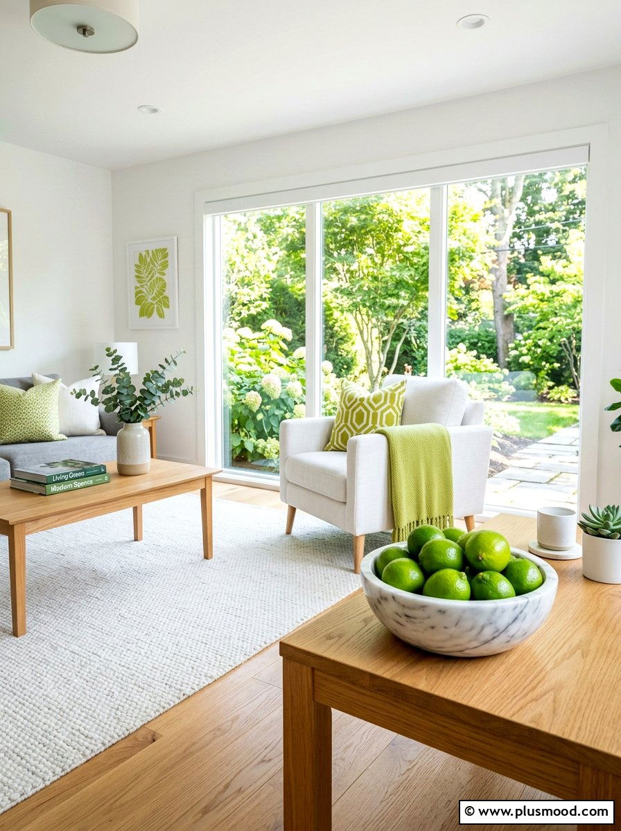 Seasonal Fruit Bowl - 25 summer end table decor ideas
