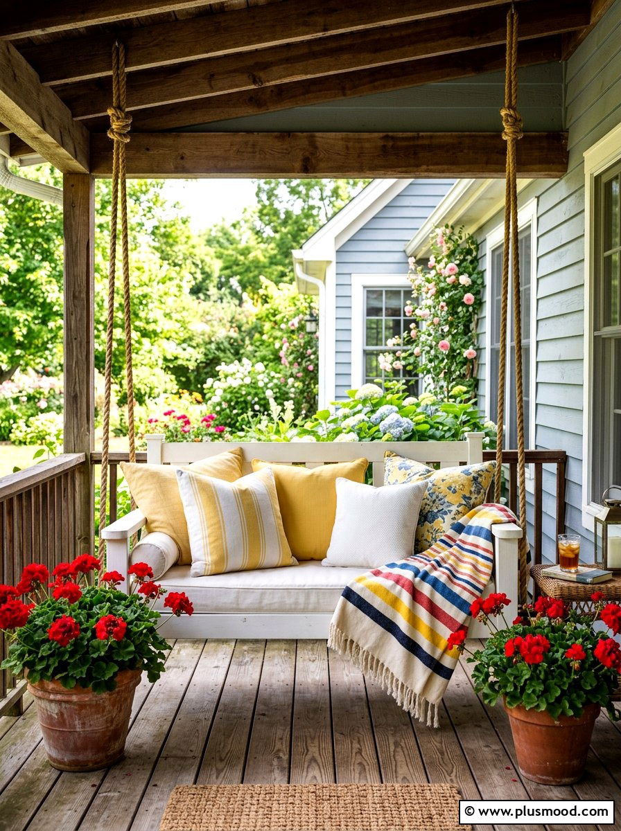 Seasonal Porch Swing