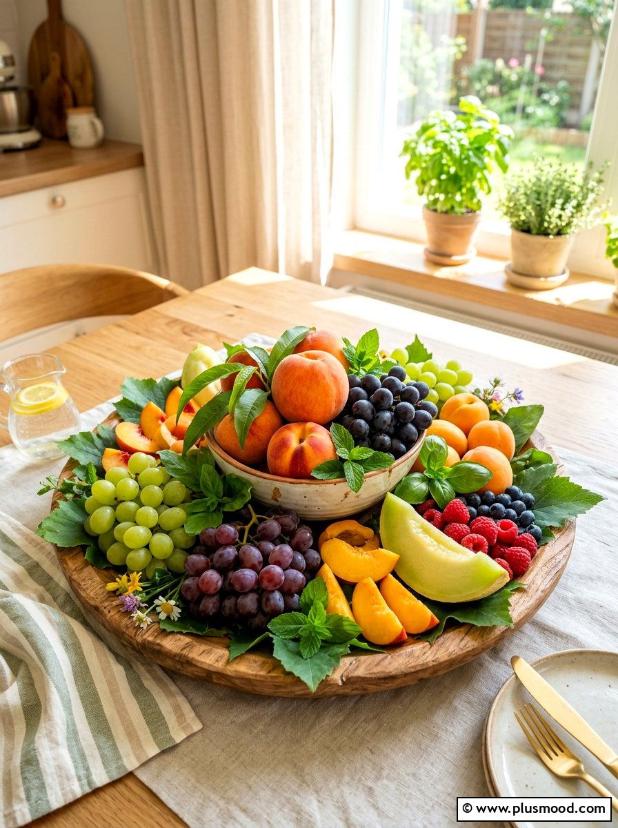 Seasonal fruit tray - 25 summer tray decor ideas for living room