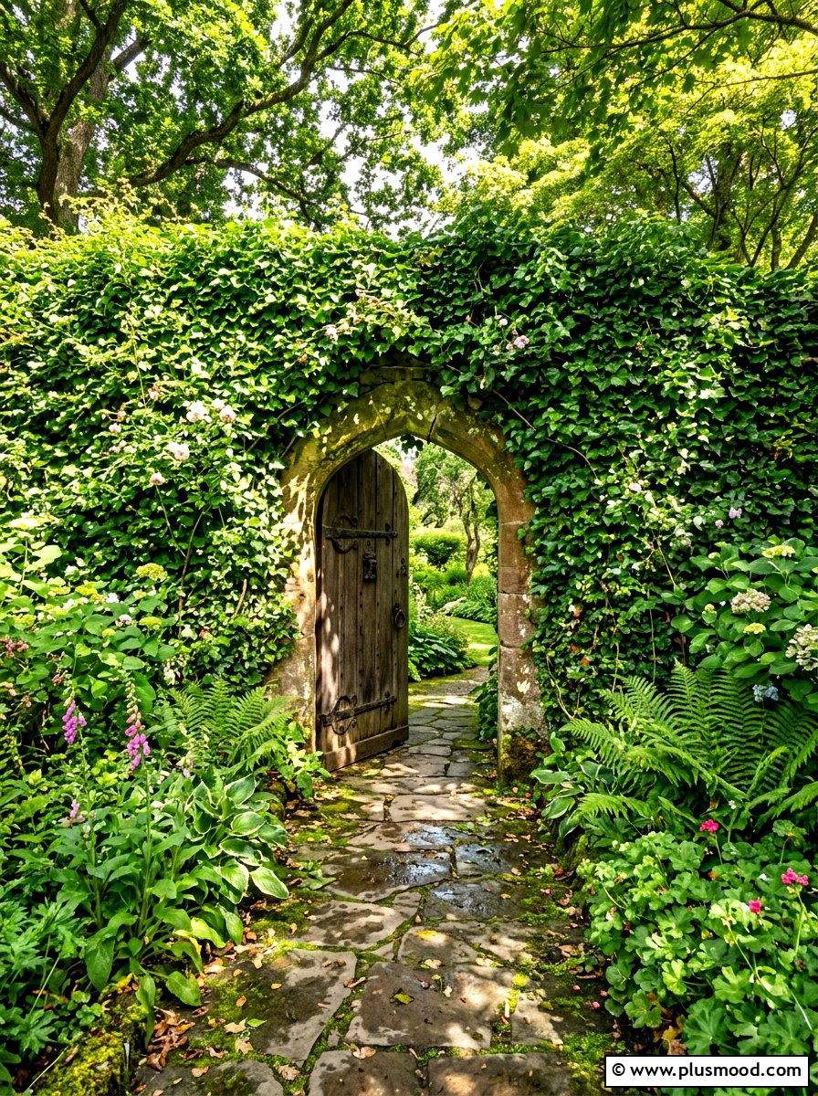 Secret Garden Entry - 25 summer garden arch ideas