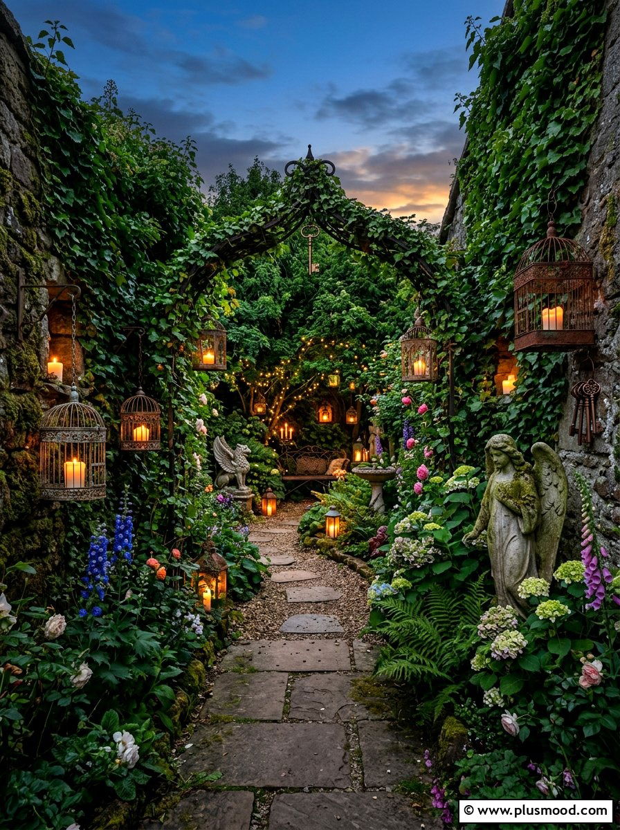 Secret Garden Mystery - 25 summer outdoor birthday party ideas