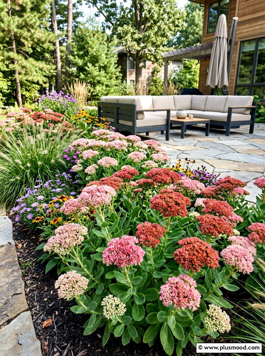 Sedum Autumn Joy - 25 late summer landscaping ideas