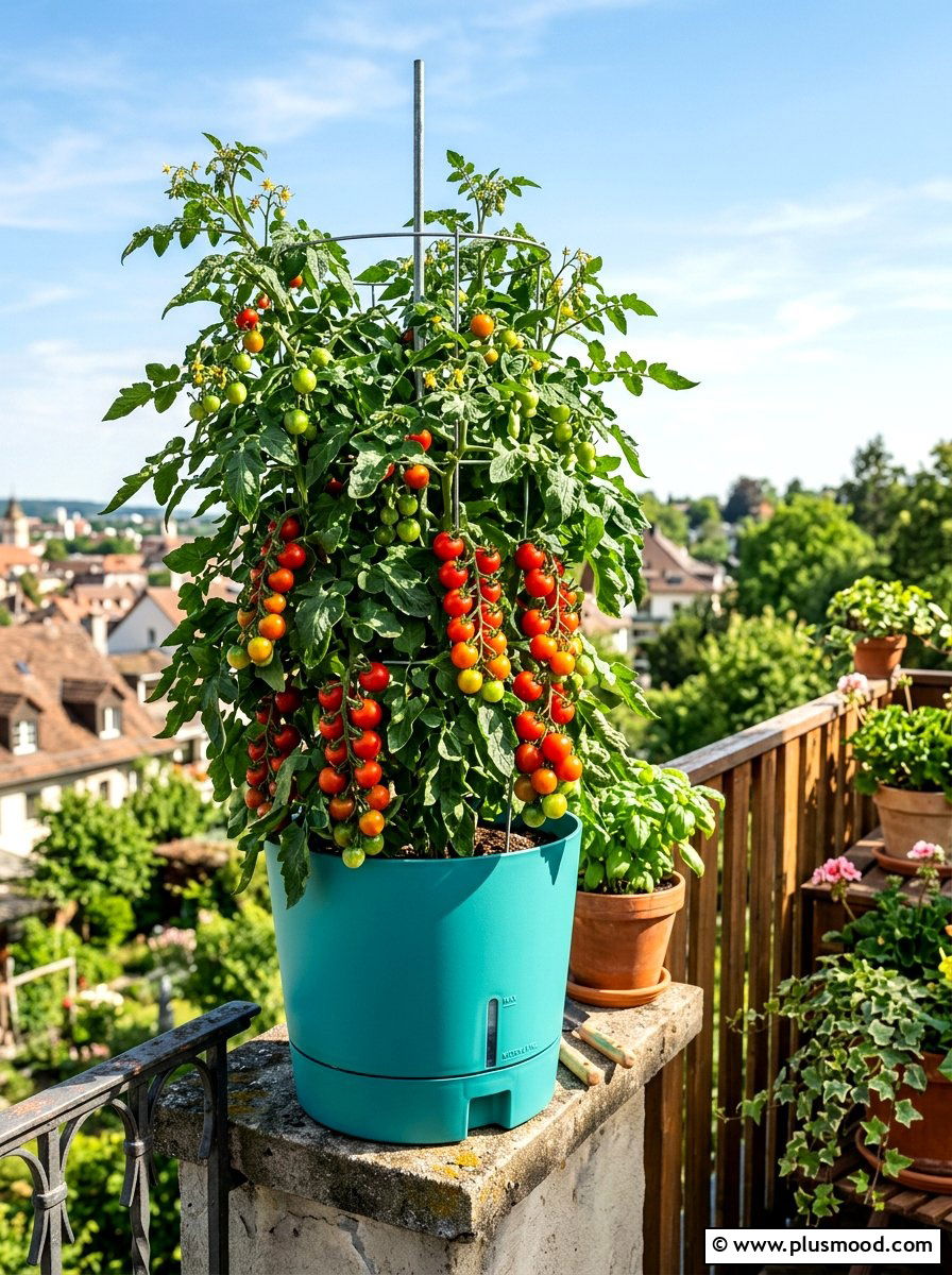 Self Watering Container - 25 summer balcony planter ideas