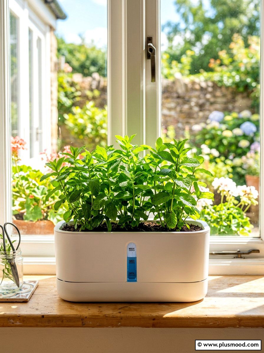 Self Watering Herb Planter - 25 summer herb planter ideas