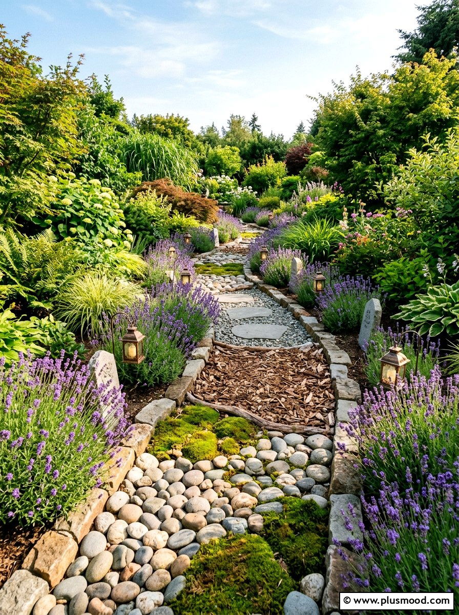 Sensory path - 25 small backyard ideas for kids