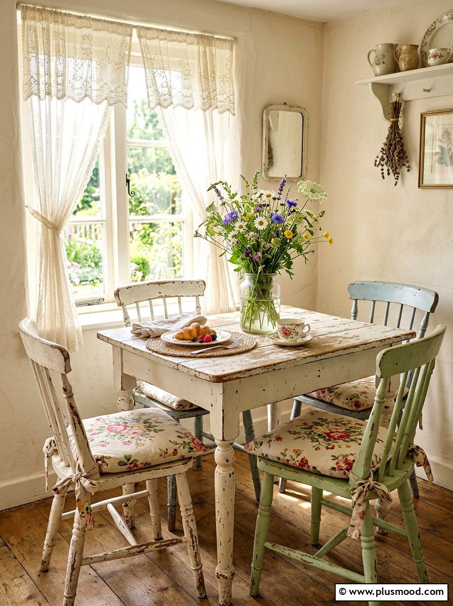 Shabby Chic Breakfast Nook