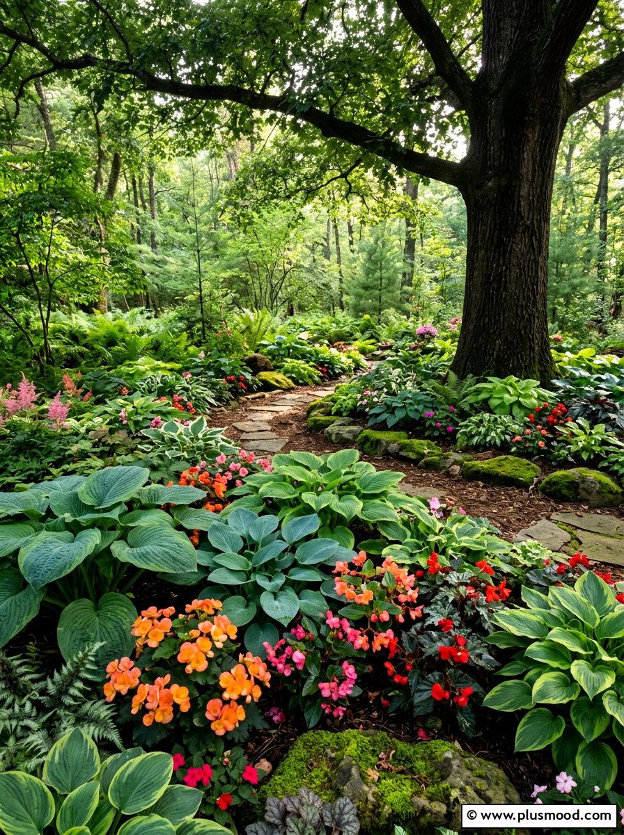 Shade Flower Garden - 25 summer flower garden ideas
