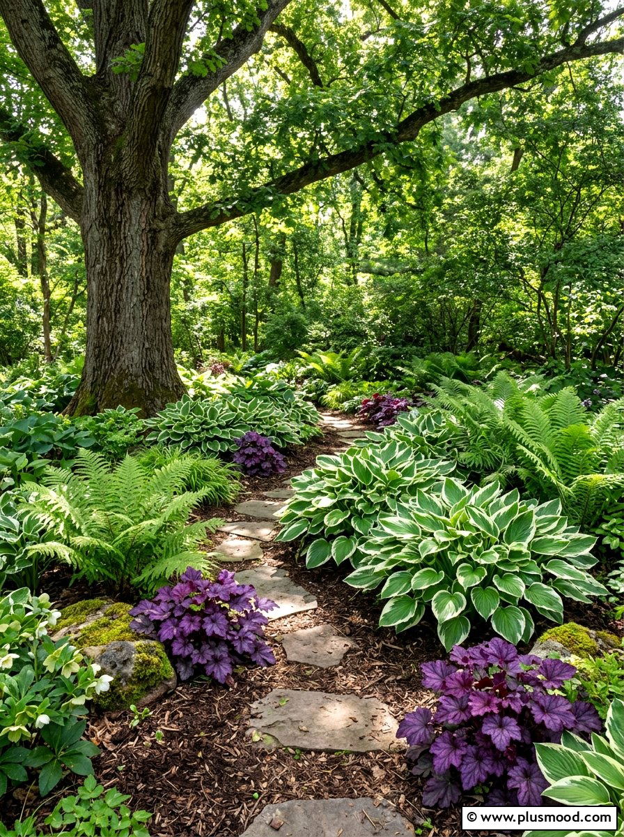 Shade Garden Plants - 25 summer curb appeal landscaping ideas