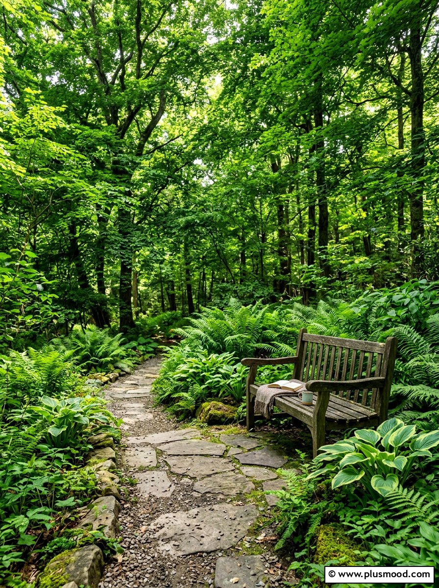 Shady Woodland Retreat - 25 fresh summer garden styling ideas