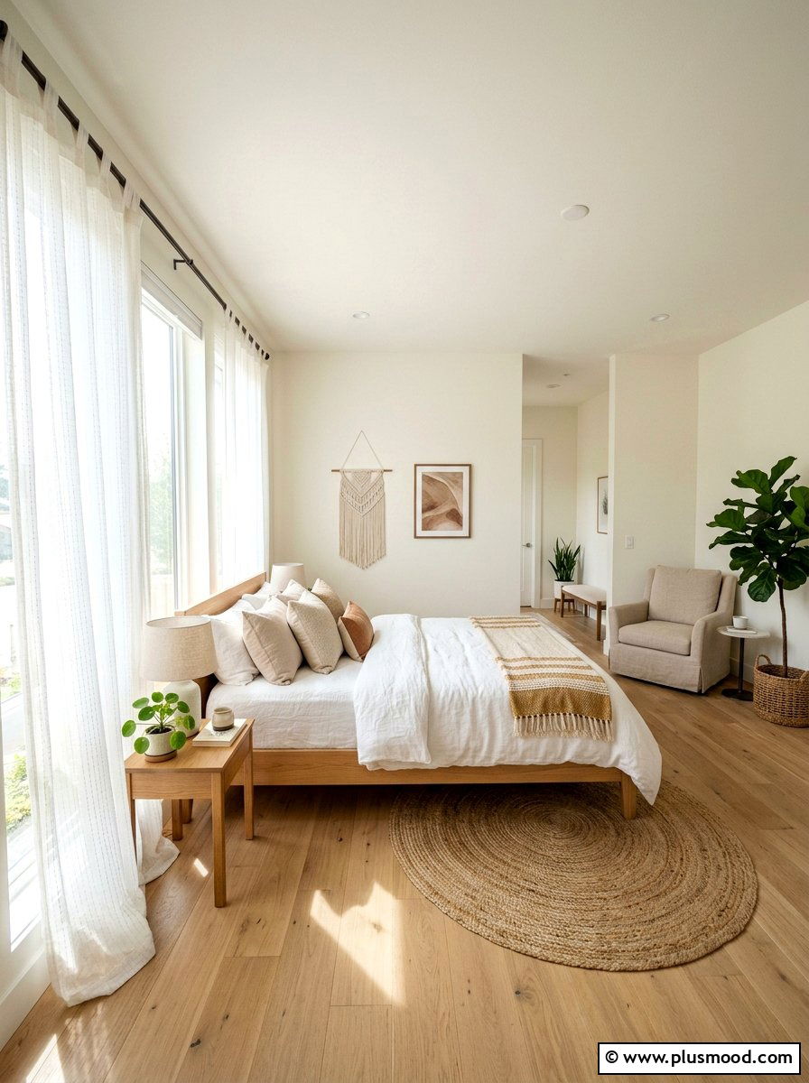 Sheer Cotton Drapes - 25 summer curtains ideas for bedroom
