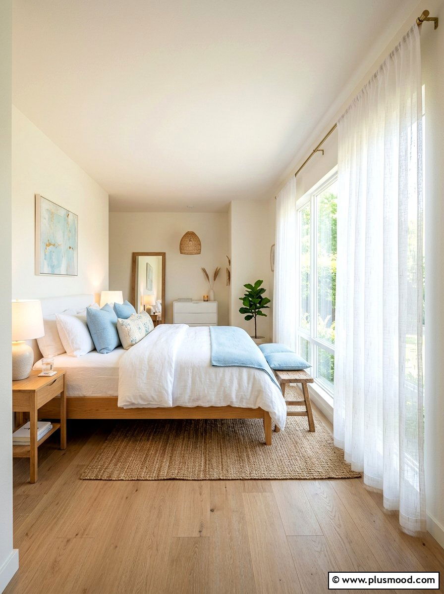 Sheer Voile Panels - 25 summer breezy window treatment ideas