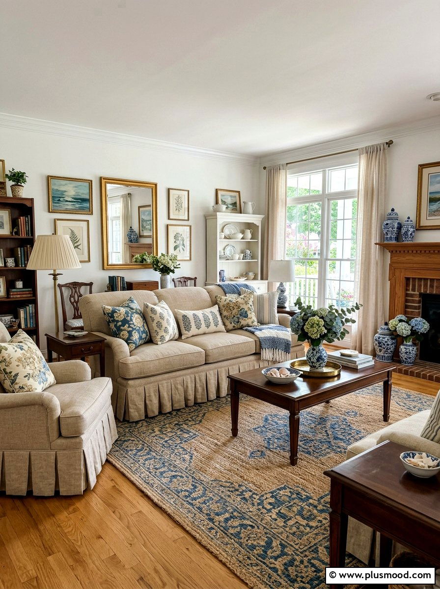 Skirted Sofa Cover Style - 25 summer sofa styling ideas