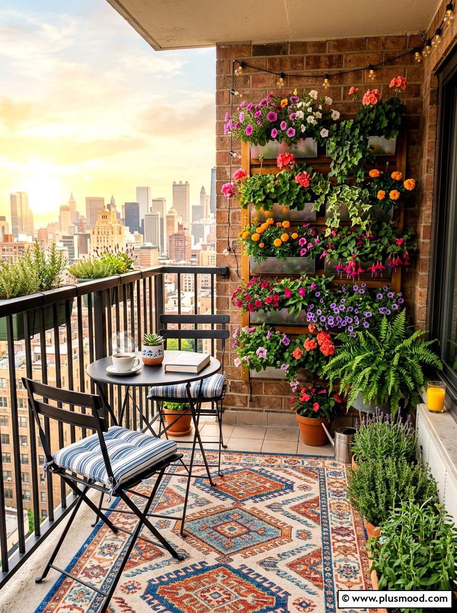 Small Apartment Balcony - 25 summer outdoor living patio ideas