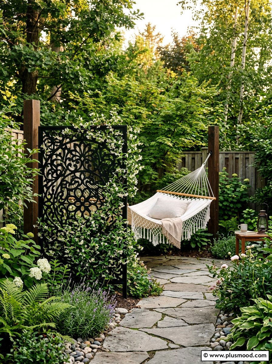 Small Backyard Hammock With Privacy Screen - 25 small backyard ideas with hammock