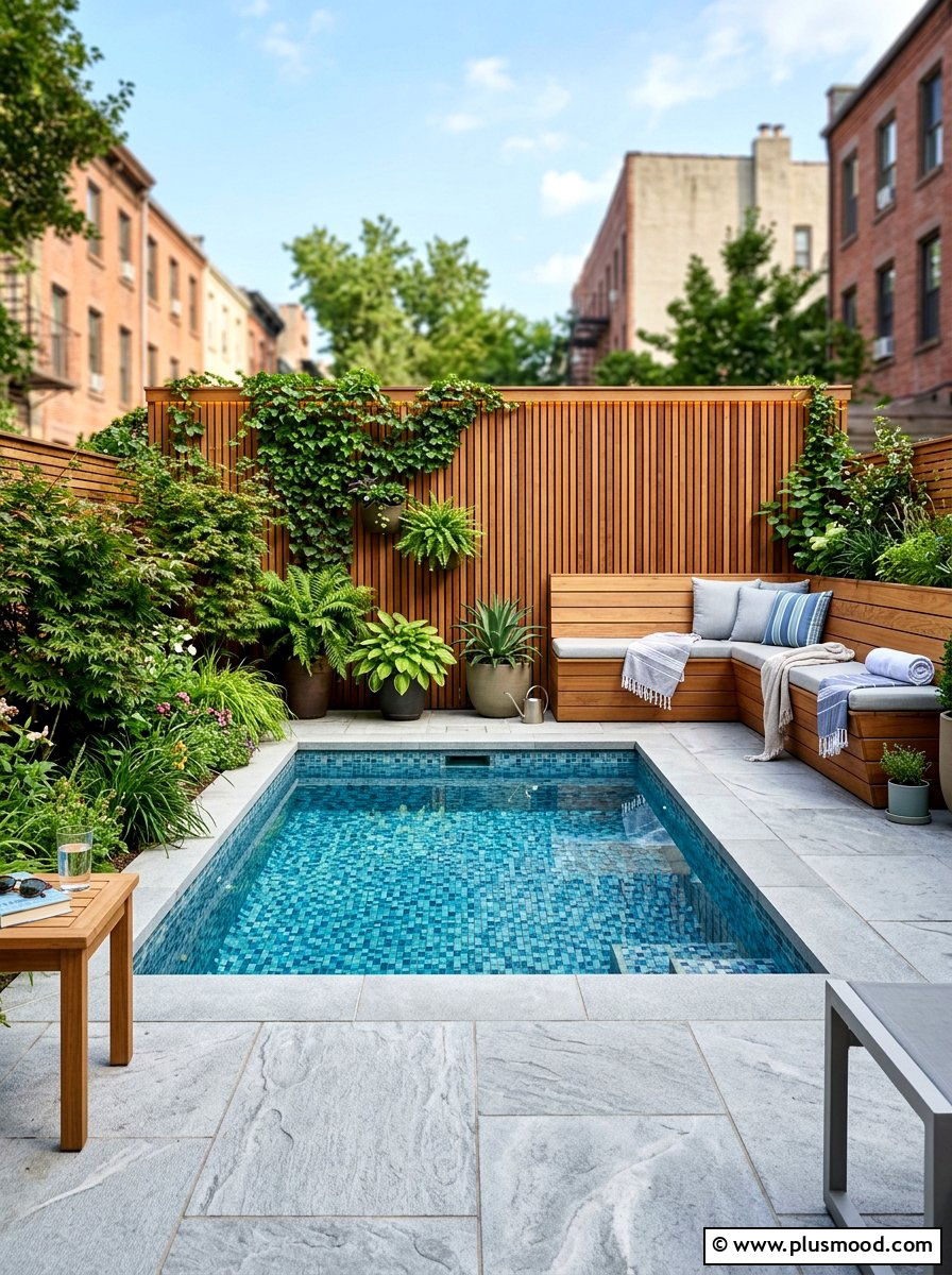 Small Backyard Plunge Pool