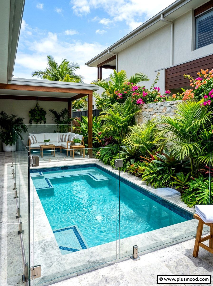 Small Backyard Pool - 25 summer modern pool backyard ideas