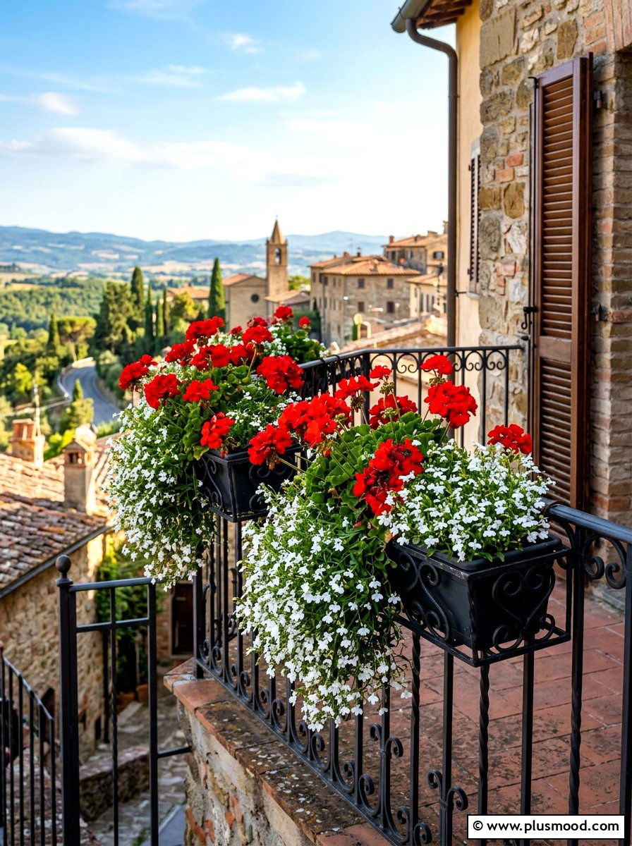 Small Balcony Flower Boxes - 25 summer small balcony ideas