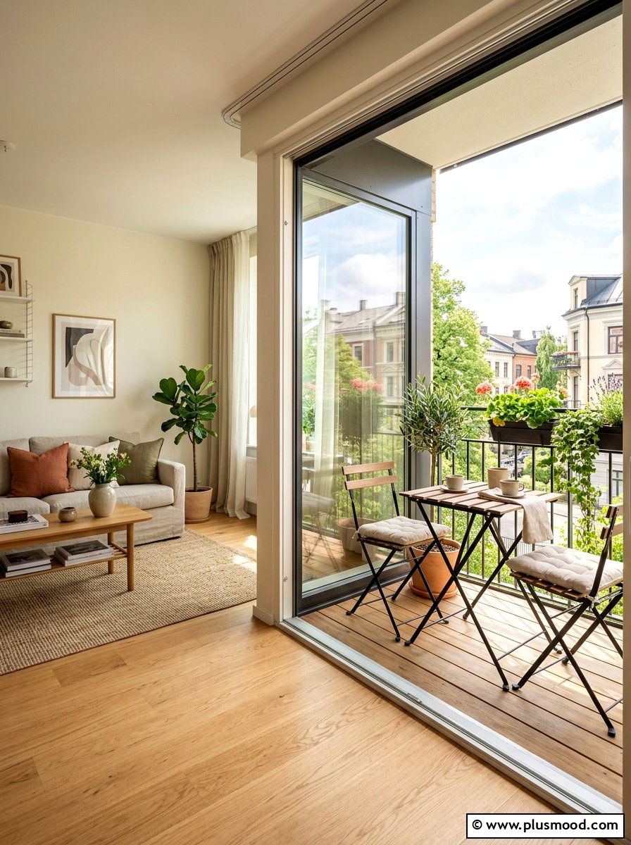 25 Summer Decor Ideas for Small Apartments Living Room: Chic