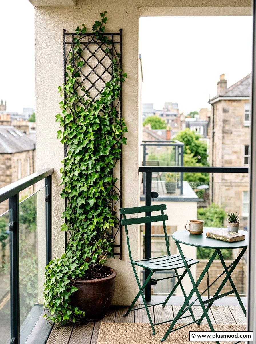 Small Balcony Trellis For Ivy