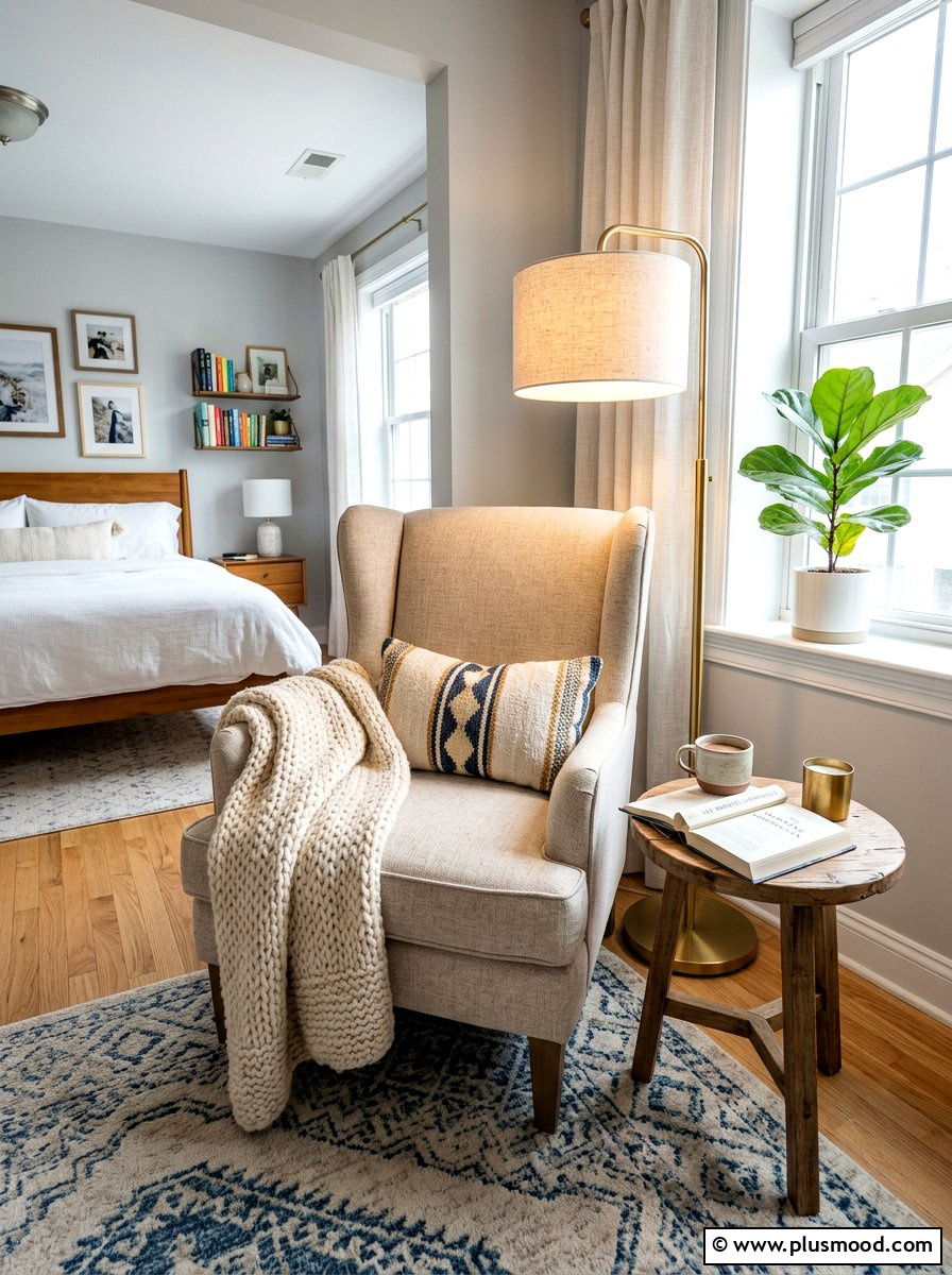 Small Bedroom Reading Nook - 25 summer bedroom ideas on a budget