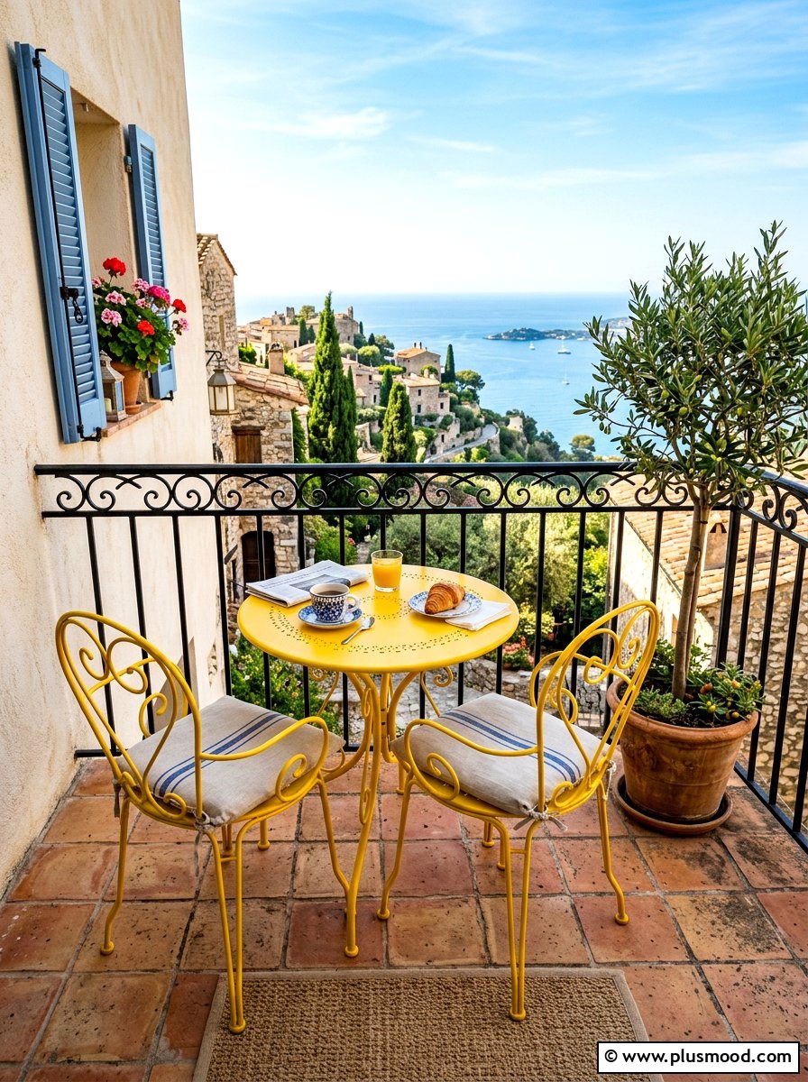 Small Bistro Set - 25 summer backyard decor ideas