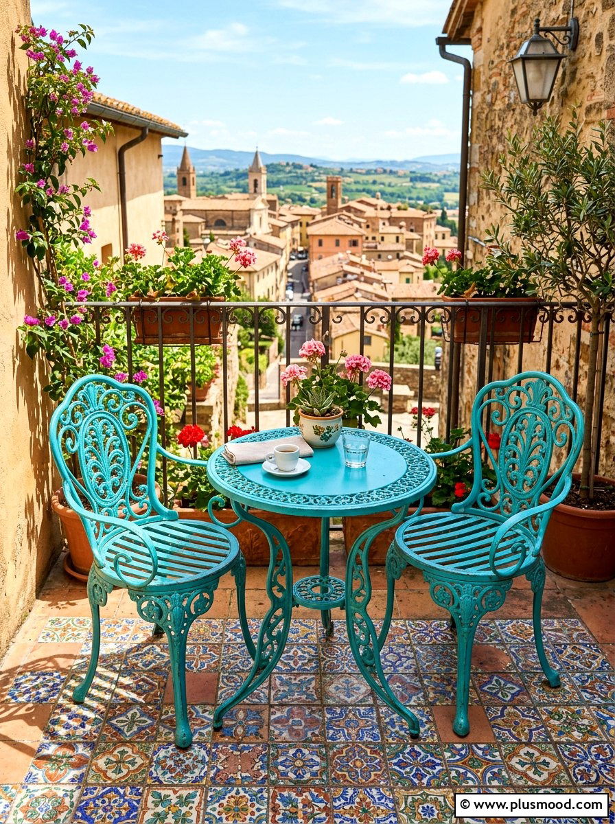 Small Bistro Set - 25 viral summer porch ideas