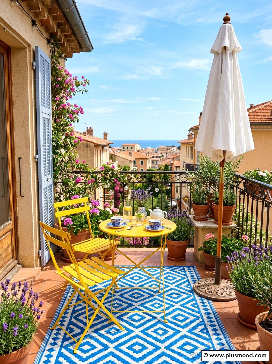 Small Bistro Table Setup - 25 summer backyard patio ideas