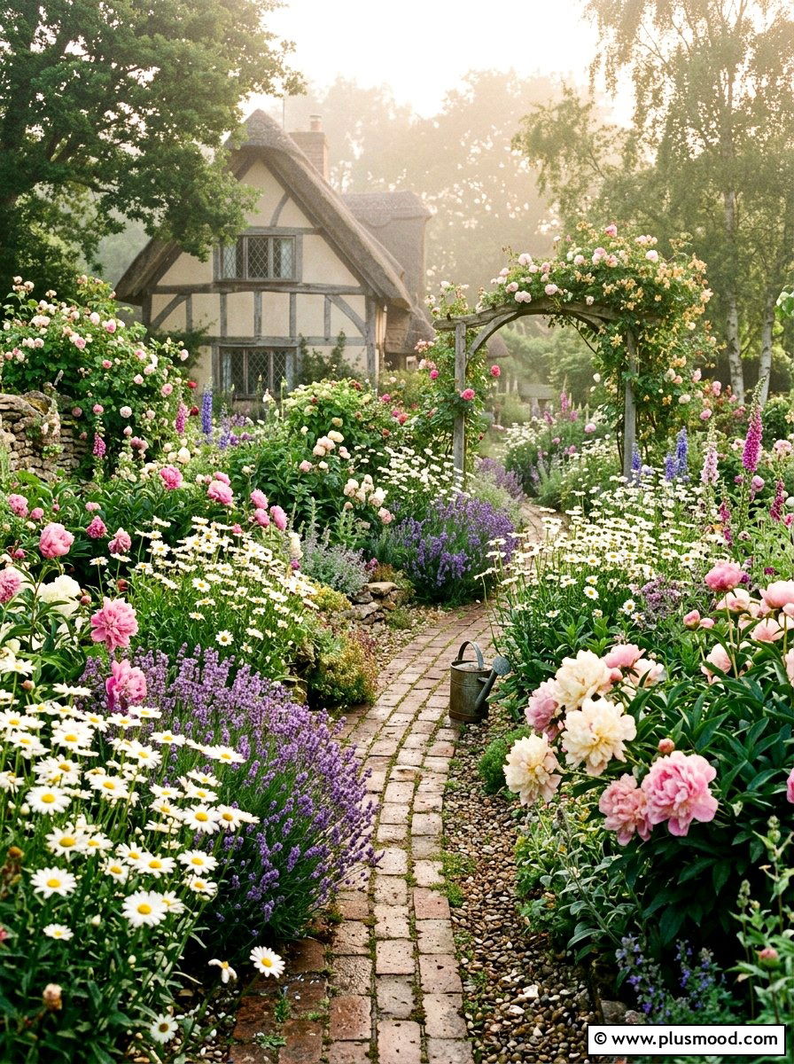 Small Cottage Garden Style - 25 small backyard ideas with flower beds