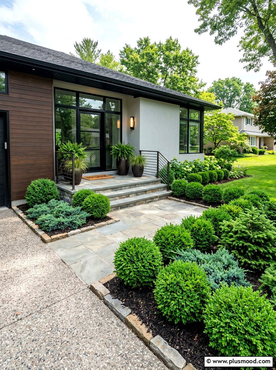 25 Summer Front Porch Landscaping Ideas for Lush Curb Appeal