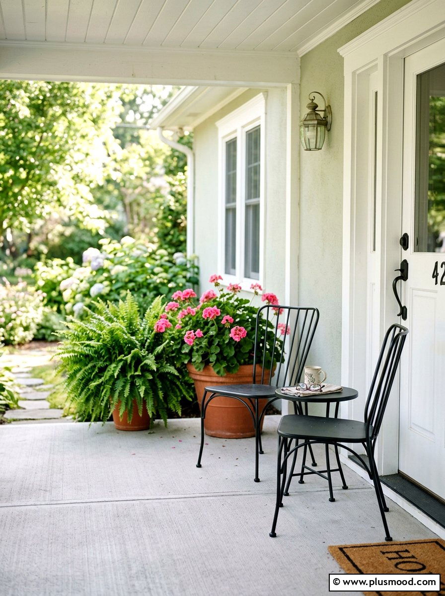 Small Front Porch Seating - 25 summer small front porch ideas