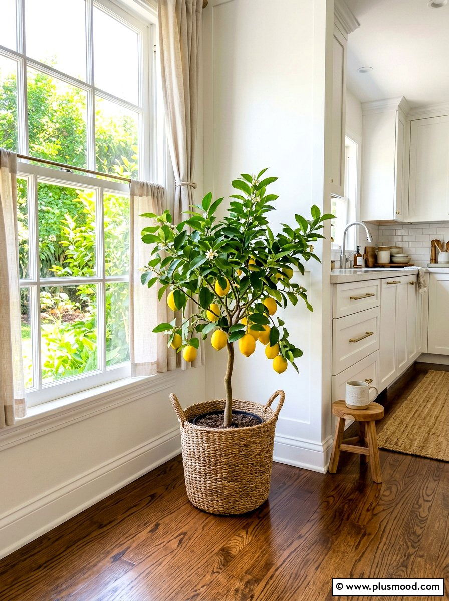 Small Lemon Tree Kitchen - 25 summer kitchen decor ideas with lemons