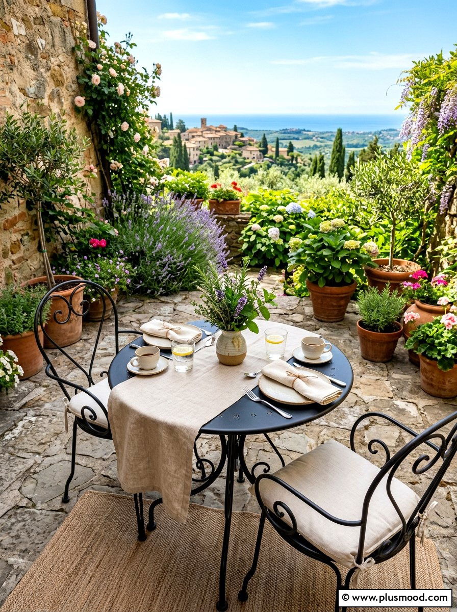 Small Outdoor Dining - 25 late summer porch decor ideas