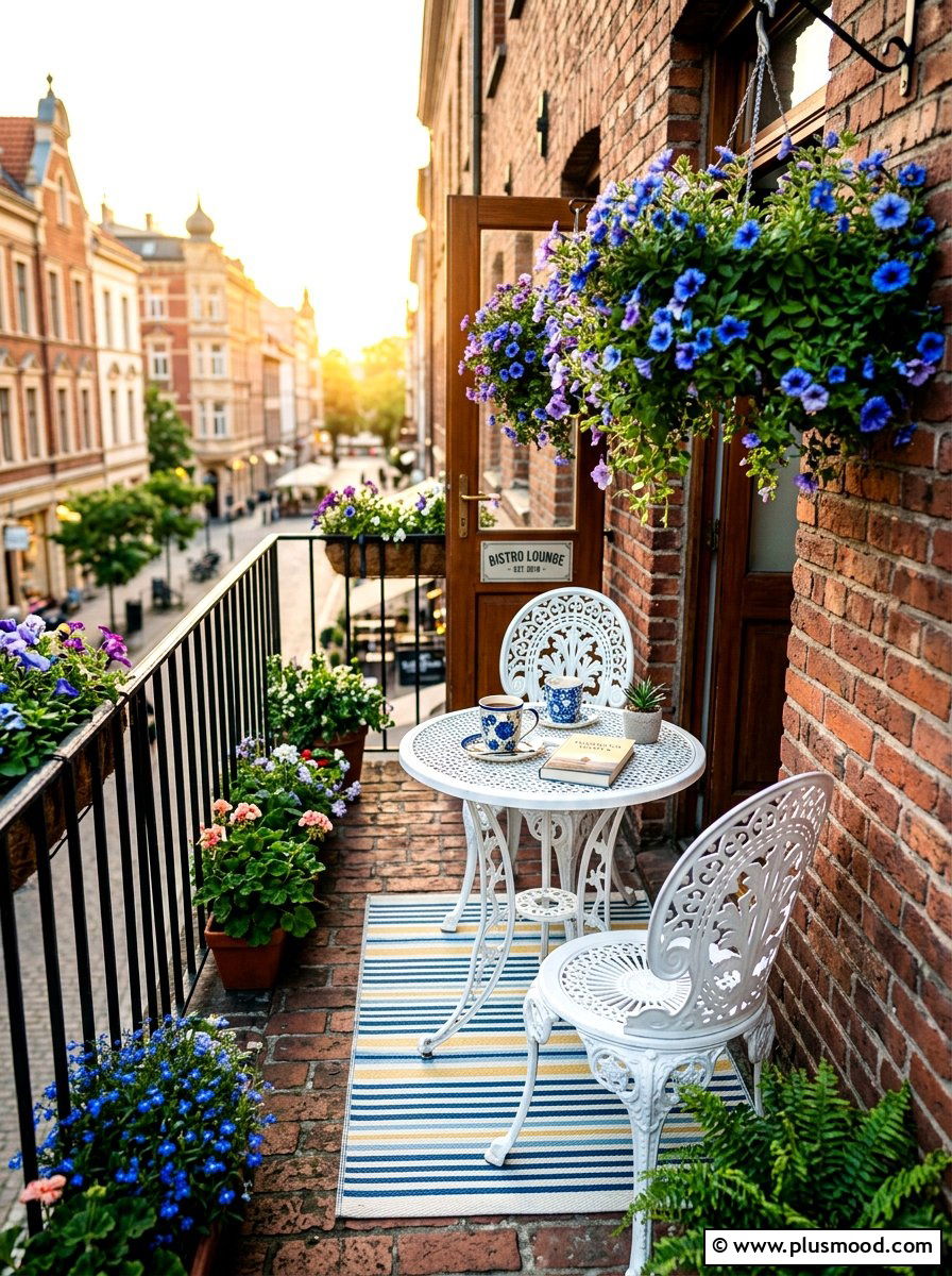 Small Patio Bistro Set - 25 summer backyard lounge ideas