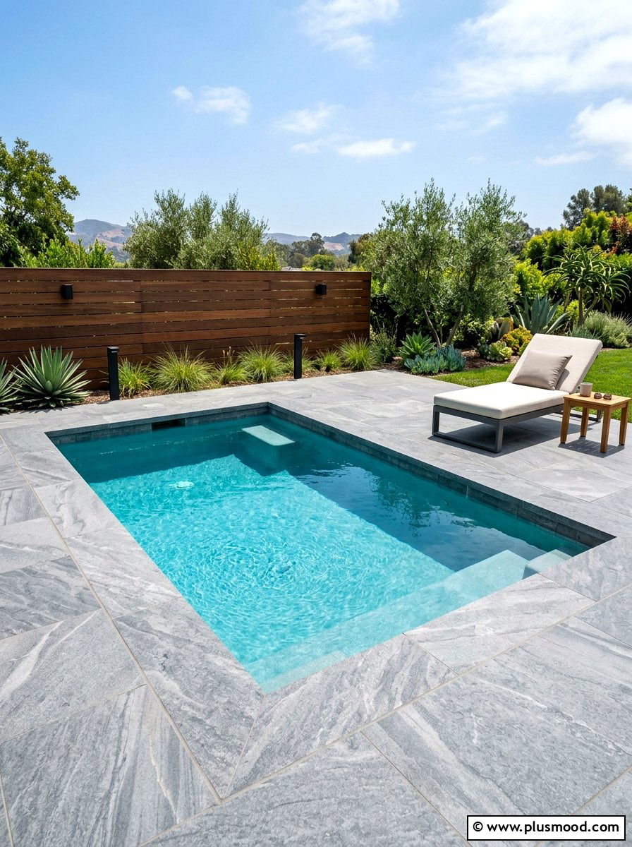 Small Plunge Pool - 25 small backyard ideas for contemporary homes