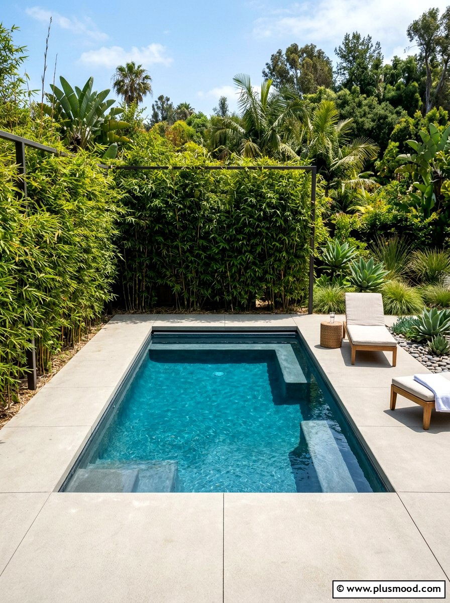 Small Plunge Pool - 25 summer small pool backyard ideas