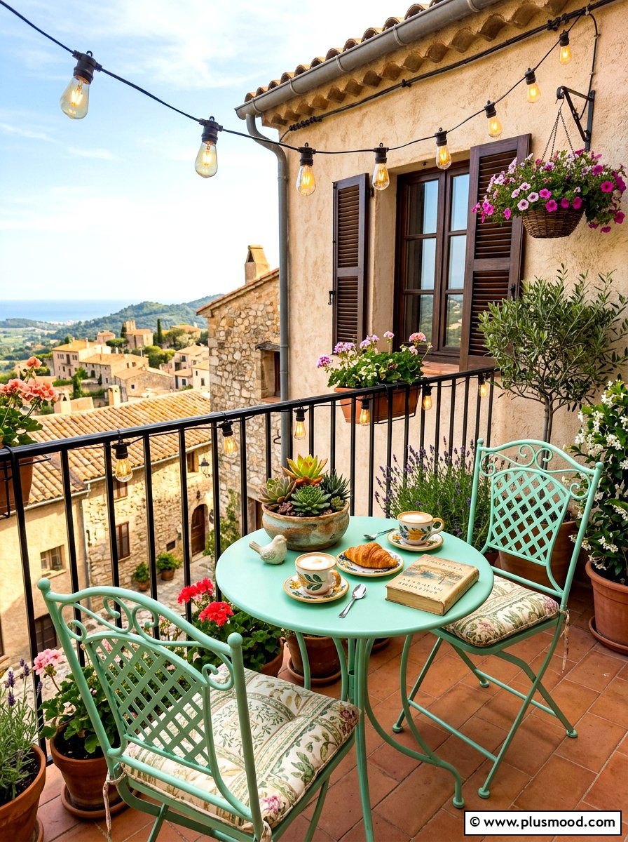 Small Porch Bistro Set - 25 summer porch decorating ideas