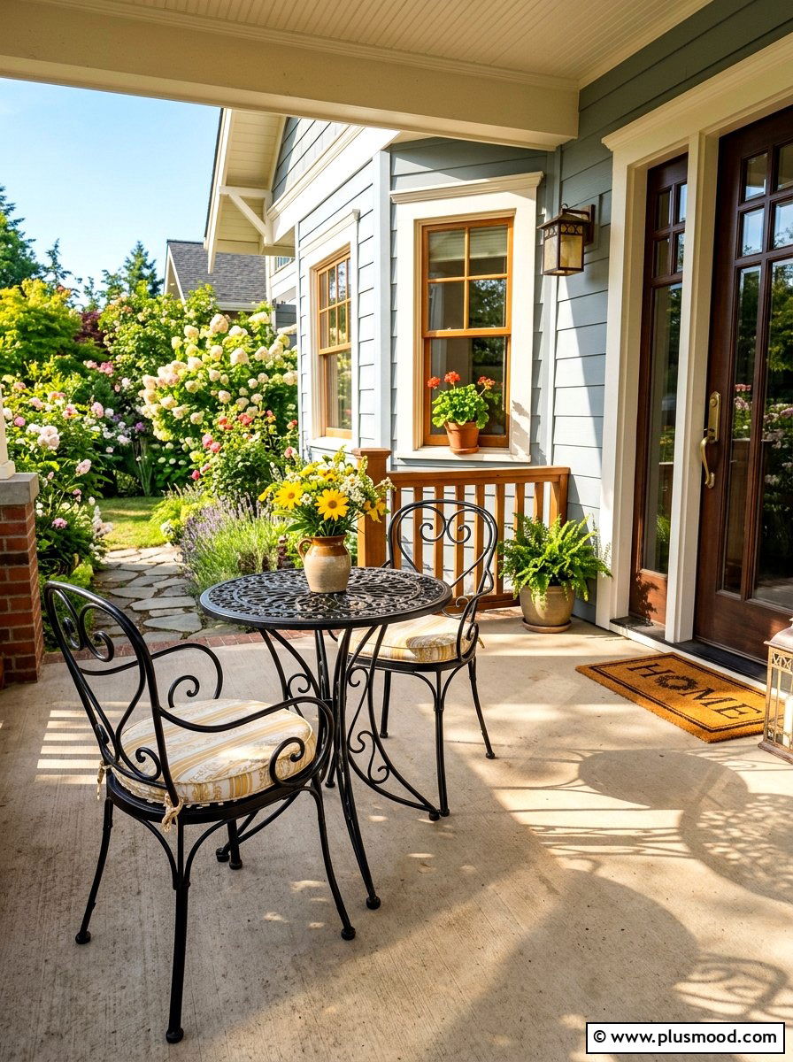 Small Porch Bistro Set - 25 beautiful summer porch ideas
