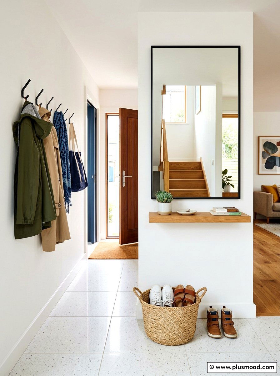 Small Space Entryway - 25 summer to fall entryway ideas
