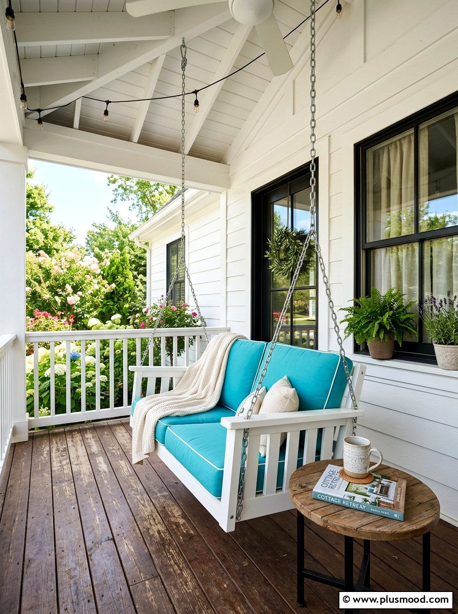 Small Swing Porch - 25 summer porch ideas for small spaces