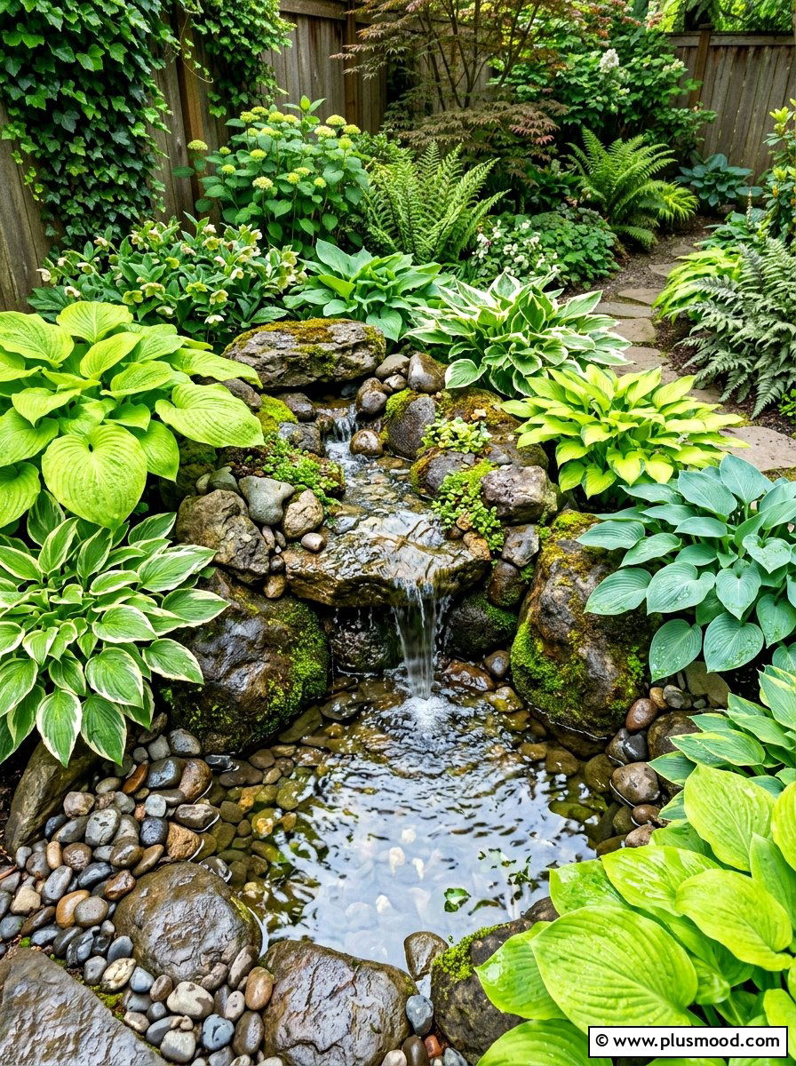Small Water Feature - 25 summer small yard ideas for summer