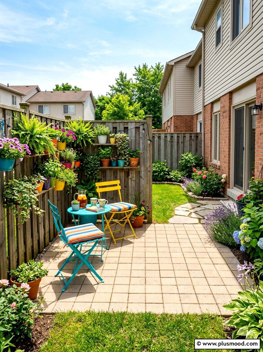 Small backyard paver patio - 25 summer paver patio ideas