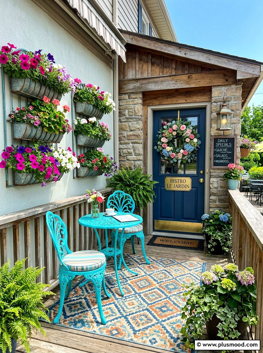 Small bistro porch - 25 summer front porch styling ideas