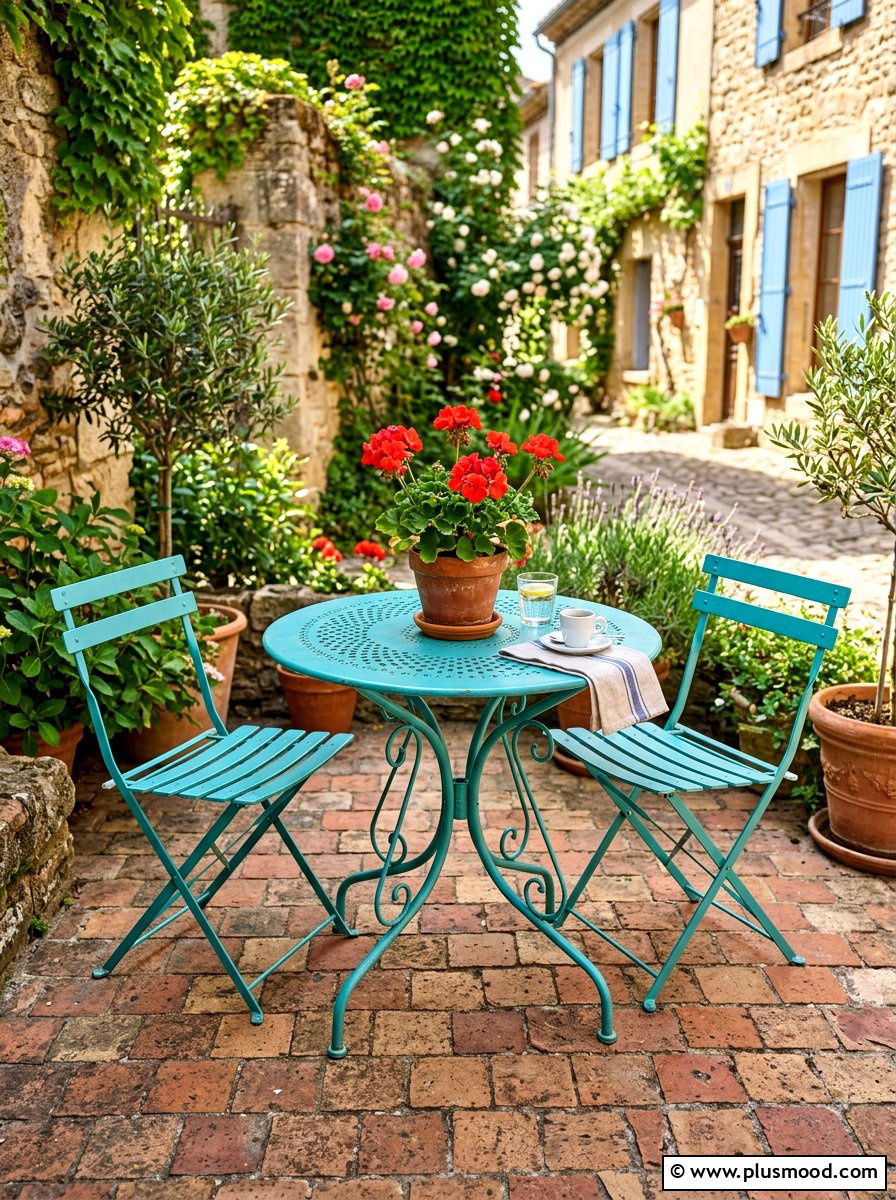 Small bistro set - 25 summer garden seating ideas