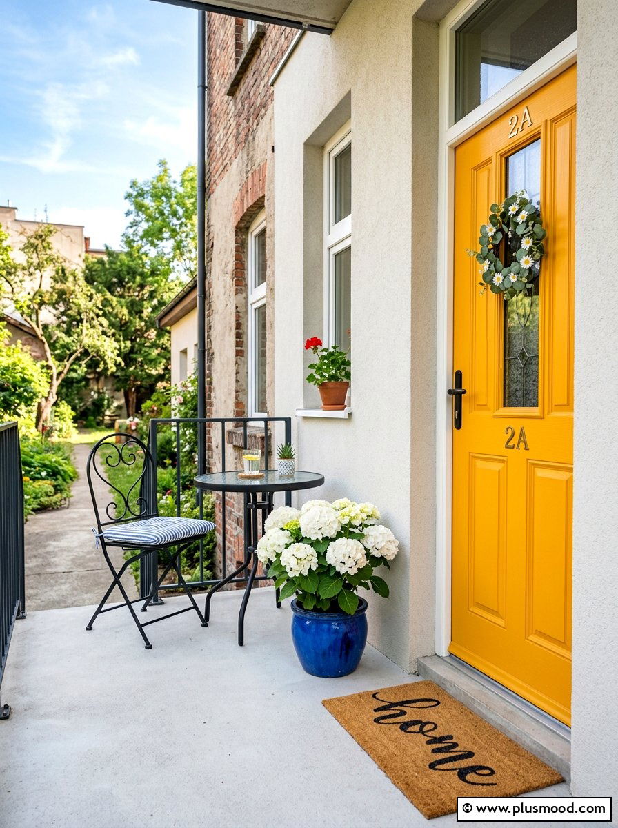 Small front porch hydrangea decor - 25 summer front porch decor ideas with hydrangeas
